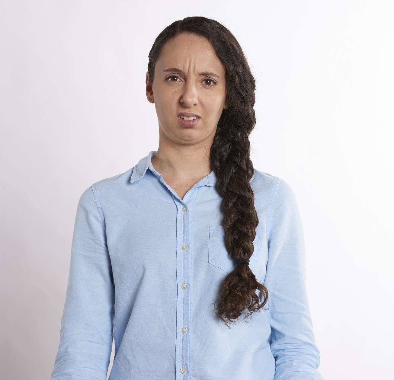 girl confused